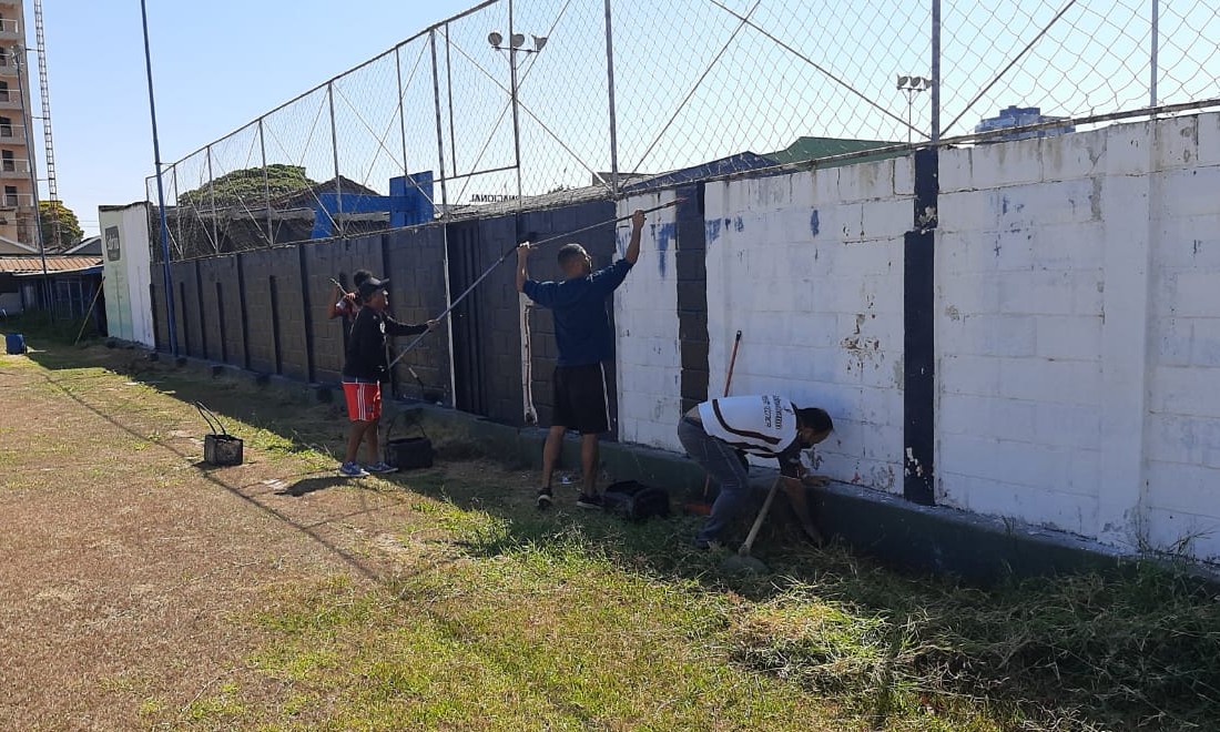 ​Inter Franca continua com a revitalização de sua praça esportiva