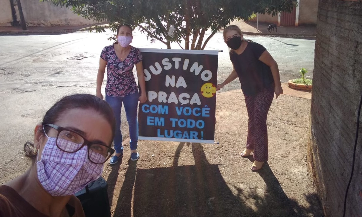 Escola implementa ‘Justino na Praça’ para evitar evasão de alunos