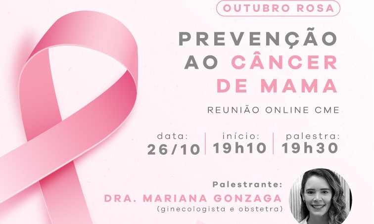 CME-ACIF e Unimed Franca promovem encontro online pelo ‘Outubro Rosa’