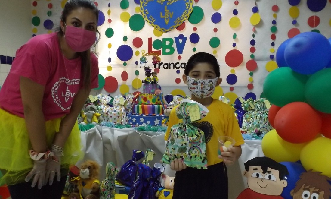 Franca: LBV entrega kits do Dia das Crianças e beneficia famílias com doações