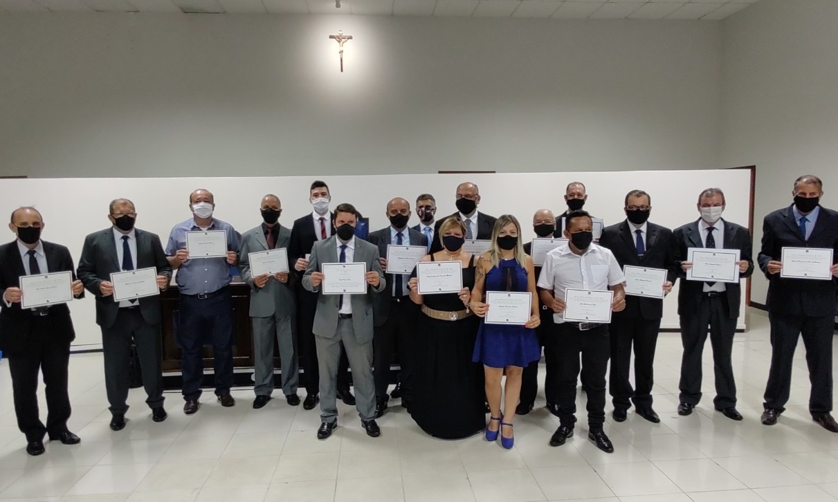Vereadores eleitos em Franca passam por cerimônia de diplomação
