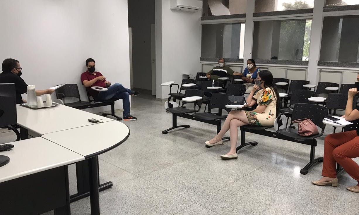 Por conta da pandemia