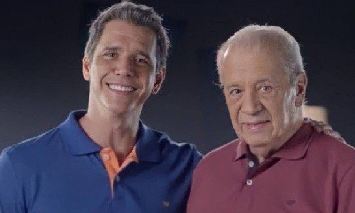 'Homem mais importante da minha vida': Marcio Garcia dedica Natal ao pai