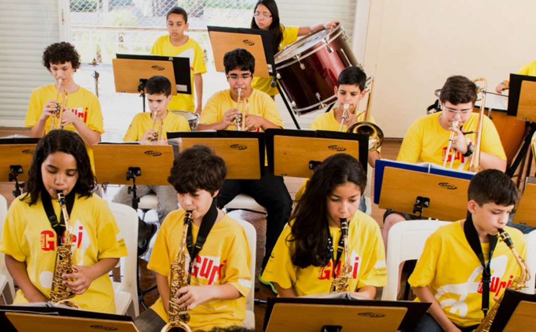 Alunos do Projeto Guri