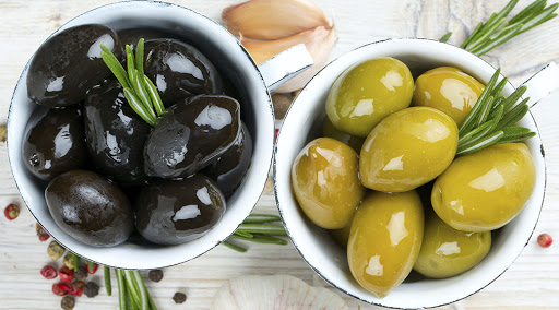 Consumo de azeitonas tem seus prós e contras