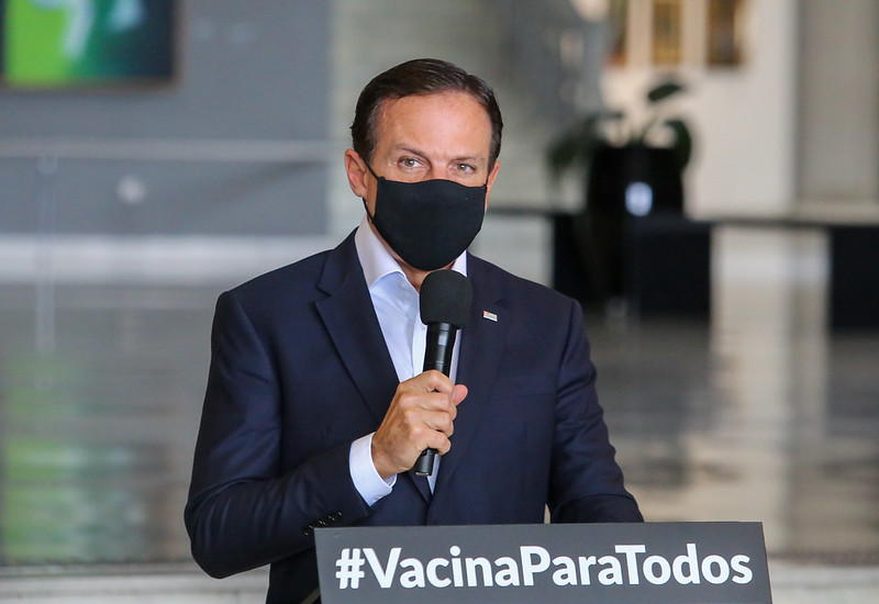 Governador João Doria pode anunciar já nesta quarta-feira, 03, fase vermelha em todo o estado de SP