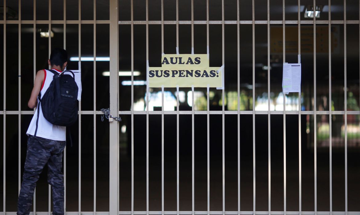 Escola fechada