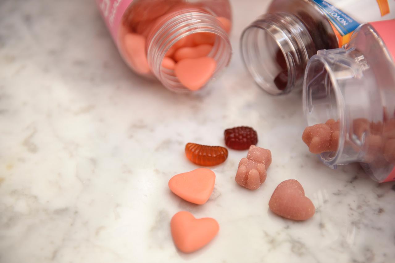 gominhas para cabelos e unhas