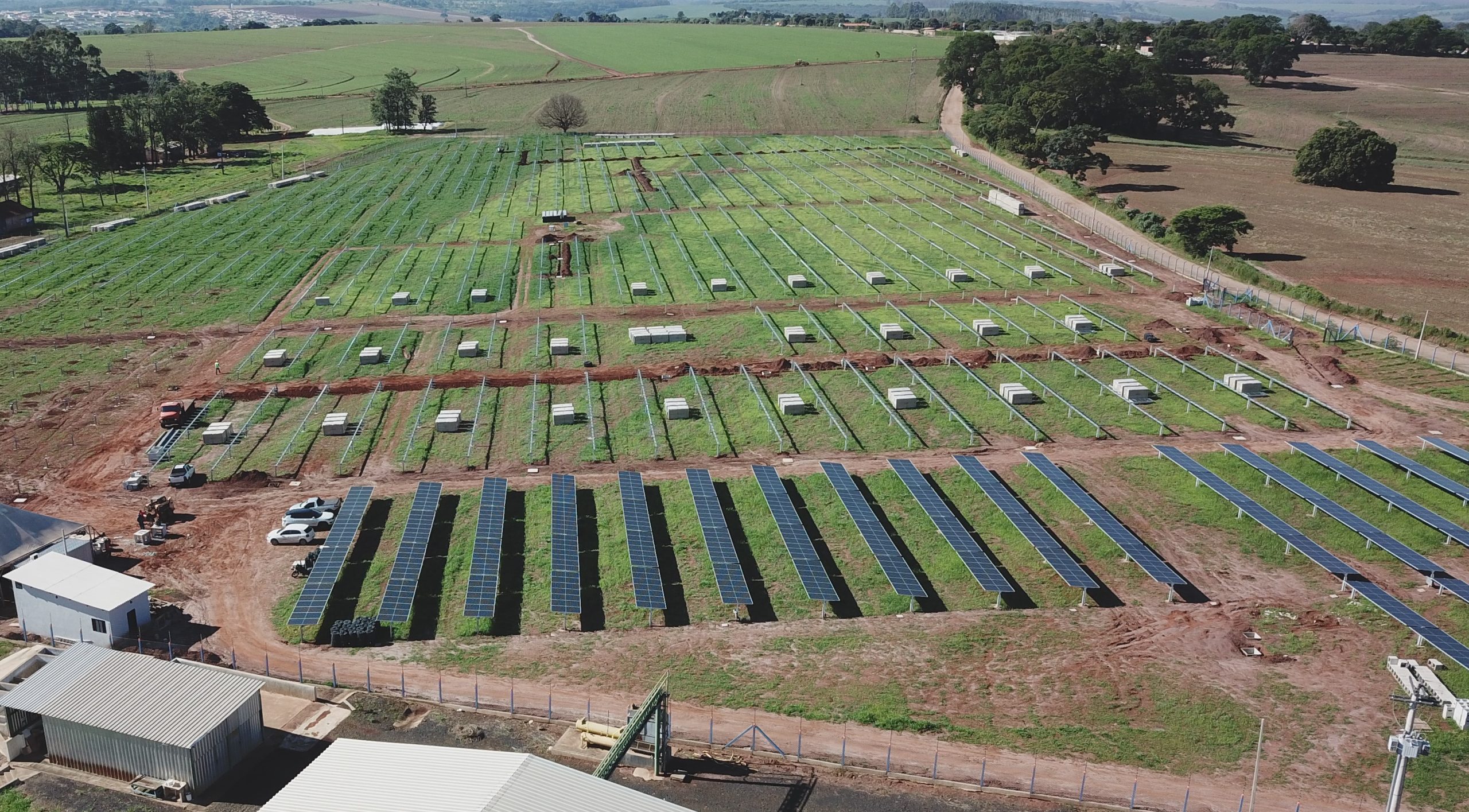 energia solar usina aurora