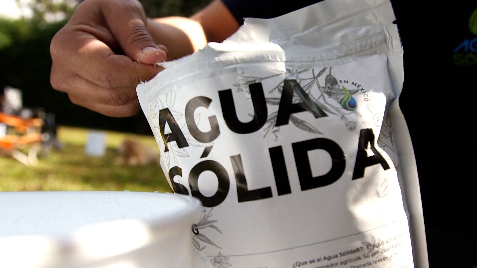 água sólida